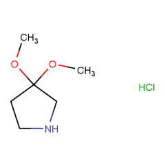 3,3-dimethoxypyrrolidine hydrochloride