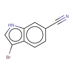 3-bromo-1H-indole-6-carbonitrile