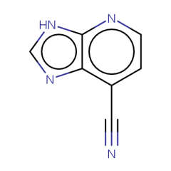 3H-imidazo[4,5-b]pyridine-7-carbonitrile