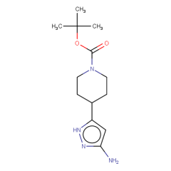 tert-butyl 4-(3-amino-1H-pyrazol-5-yl)piperidine-1-carboxylate