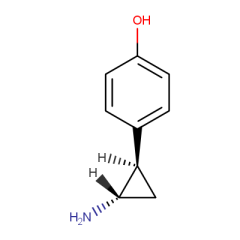 4-[(1R,2S)-rel-2-aminocyclopropyl]phenol