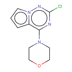4-{2-chloropyrrolo[2,1-f][1,2,4]triazin-4-yl}morpholine