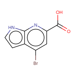 4-bromo-1H-pyrrolo[2,3-b]pyridine-6-carboxylic acid