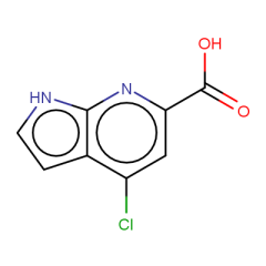 4-chloro-1H-pyrrolo[2,3-b]pyridine-6-carboxylic acid