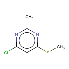 4-chloro-2-methyl-6-(methylsulfanyl)pyrimidine