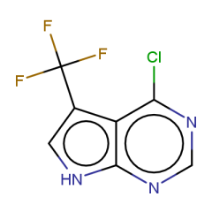 4-chloro-5-(trifluoromethyl)-7H-pyrrolo[2,3-d]pyrimidine