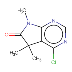 4-chloro-5,5,7-trimethyl-5H,6H,7H-pyrrolo[2,3-d]pyrimidin-6-one
