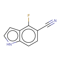 4-fluoro-1H-indole-5-carbonitrile