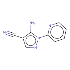 5-amino-1-(pyridin-2-yl)-1H-pyrazole-4-carbonitrile