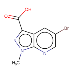 5-bromo-1-methyl-1H-pyrazolo[3,4-b]pyridine-3-carboxylic acid