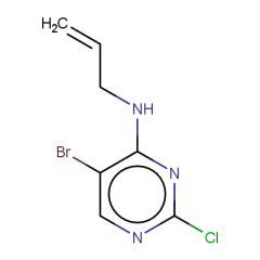 5-bromo-2-chloro-N-(prop-2-en-1-yl)pyrimidin-4-amine
