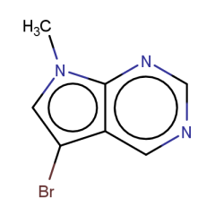 5-bromo-7-methyl-7H-pyrrolo[2,3-d]pyrimidine
