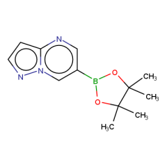 6-(tetramethyl-1,3,2-dioxaborolan-2-yl)pyrazolo[1,5-a]pyrimidine