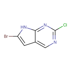 6-bromo-2-chloro-7H-pyrrolo[2,3-d]pyrimidine