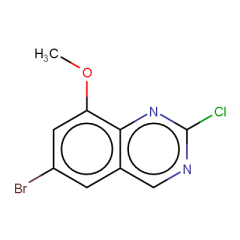 6-bromo-2-chloro-8-methoxyquinazoline
