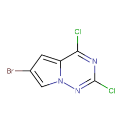 6-bromo-2,4-dichloropyrrolo[2,1-f][1,2,4]triazine