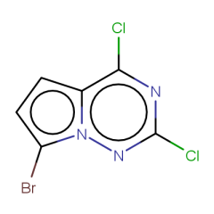 7-bromo-2,4-dichloropyrrolo[2,1-f][1,2,4]triazine