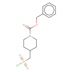 benzyl 4-[(chlorosulfonyl)methyl]piperidine-1-carboxylate
