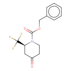 benzyl 4-oxo-2-(trifluoromethyl)piperidine-1-carboxylate
