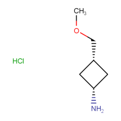 cis-3-(methoxymethyl)cyclobutan-1-amine hydrochloride