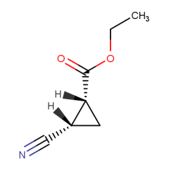 cis-ethyl (1R,2S)-2-cyanocyclopropane-1-carboxylate