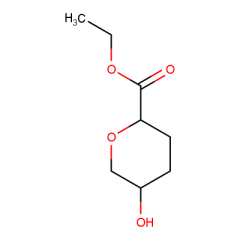 ethyl 5-hydroxyoxane-2-carboxylate