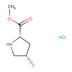 methyl (2S,4S)-4-fluoropyrrolidine-2-carboxylate hydrochloride