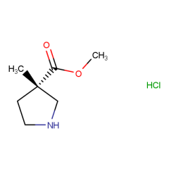 methyl 3-methylpyrrolidine-3-carboxylate hydrochloride
