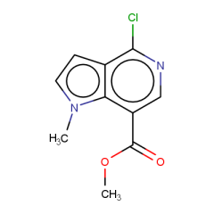 methyl 4-chloro-1-methyl-1H-pyrrolo[3,2-c]pyridine-7-carboxylate