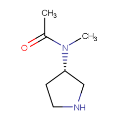 N-methyl-N-(pyrrolidin-3-yl)acetamide