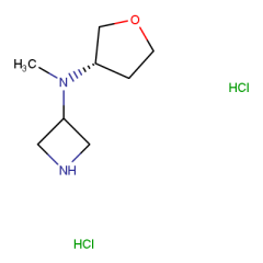 N-methyl-N-[(3S)-oxolan-3-yl]azetidin-3-amine dihydrochloride