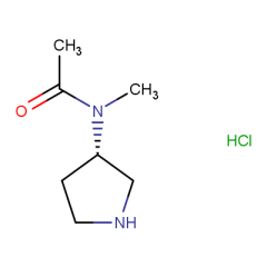 N-methyl-N-[(3S)-pyrrolidin-3-yl]acetamide hydrochloride