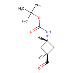 rel-tert-butyl N-[(1r,3r)-3-formylcyclobutyl]carbamate