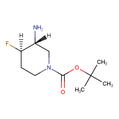 tert-butyl trans-3-amino-4-fluoropiperidine-1-carboxylate