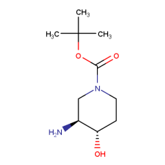tert-butyl (3s,4s)-3-amino-4-hydroxypiperidine-1-carboxylate