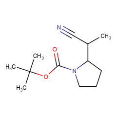 tert-butyl 2-(1-cyanoethyl)pyrrolidine-1-carboxylate