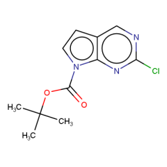 tert-butyl 2-chloro-7H-pyrrolo[2,3-d]pyrimidine-7-carboxylate
