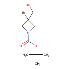 tert-butyl 3-bromo-3-(hydroxymethyl)azetidine-1-carboxylate