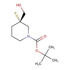 tert-butyl 3-fluoro-3-(hydroxymethyl)piperidine-1-carboxylate