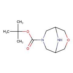 tert-butyl 3-oxa-7,9-diazabicyclo[3.3.1]nonane-7-carboxylate