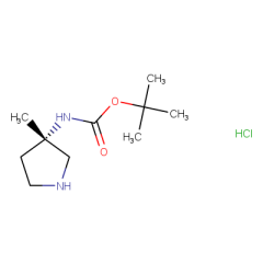 tert-butyl N-(3-methylpyrrolidin-3-yl)carbamate hydrochloride
