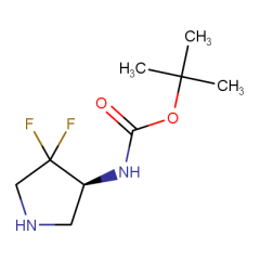 tert-butyl N-(4,4-difluoropyrrolidin-3-yl)carbamate