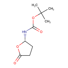 tert-butyl N-(5-oxooxolan-2-yl)carbamate