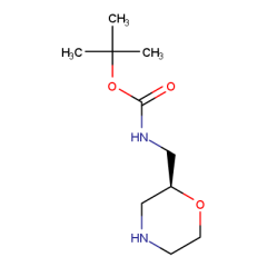tert-butyl N-[(2S)-morpholin-2-ylmethyl]carbamate