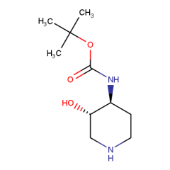 tert-butyl N-[(3S,4S)-3-hydroxypiperidin-4-yl]carbamate