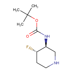 tert-butyl N-[(3S,4S)-4-fluoropiperidin-3-yl]carbamate