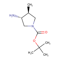 tert-butyl trans-3-amino-4-methylpyrrolidine-1-carboxylate