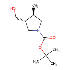 trans-tert-butyl 3-(Hydroxymethyl)-4-methylpyrrolidine-1-carboxylate