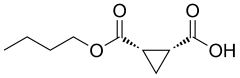 (1R,2S)-rel-2-(butoxycarbonyl)cyclopropane-1-carboxylic acid