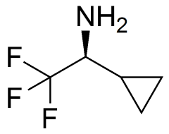 (1S)-1-cyclopropyl-2,2,2-trifluoroethan-1-amine hydrochloride